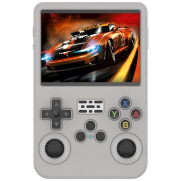 ANBERNIC R36S Grey Silicone Protective Case for Game Console - 1
