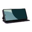 Sharp Aquos R10/R9 Purple Cubic Grid Leather Flip Case - 4