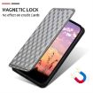 Motorola Edge 5G 2025 Silver Flip Leather Case with Cubic Texture - 6
