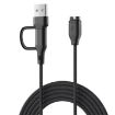 Garmin Fenix 8/7X/6S Pro 2-in-1 Type-C USB-A Charging Cable 1m - 1