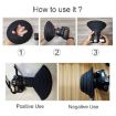 Black Universal Silicone Lens Hood, Size: 70-90mm - 6