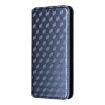 Fossibot S3 Pro Blue Flip Leather Phone Case with Cubic Grid Texture - 2