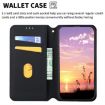 Ulefone Note 21 Blue Cubic Grid Texture Flip Leather Case - 3