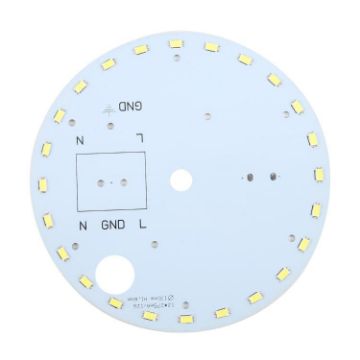 12W LED Light Panel, 24 SMD 5730 LEDs, DC 36V White Light - 1