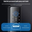 Z17 Tuya Smart WiFi Fingerprint Password Door Lock, 17cm (Black) - 4