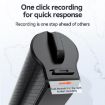 JNN Q70P 32GB Voice Recording Pen, OLED Display, APP Control (Black) - 6