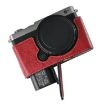 Panasonic LUMIX S9 Wine Red PU Leather Camera Half Case Base - 2