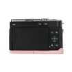 Panasonic LUMIX S9 Pink Litchi Texture PU Leather Camera Case - 3