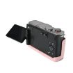 Panasonic LUMIX S9 Pink Litchi Texture PU Leather Camera Case - 4