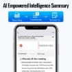 JNN A6 Portable AI Recorder with APP Control, 32GB Memory (Black) - 5