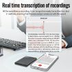 JNN A5 OLED Smart AI Recorder, 32GB, APP Control, Magnetic (Black) - 5
