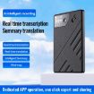 JNN A5 Smart AI Magnetic Recorder with OLED Display, 64GB, Black - 4