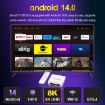 H96 Max H618 Plus Android 14 TV Box, 4GB+64GB, Quad-core (EU Plug) - 4