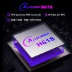 H96 Max H618 Plus Android 14 TV Box, 4GB+64GB, Quad-core (EU Plug) - 5