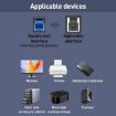 USB-B 3.0 Adapter: USB-B Male to Type-C Female for Printer/Drive - 3