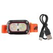 G8 Orange Lightweight Induction LED Headlight - 2