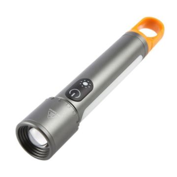 X725 Outdoor Waterproof Flashlight with Laser Wick and Zoom - 1