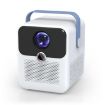 CYS2 HD Projector 1GB+8GB Amlogic T950s, UK Plug (White Blue) - 1
