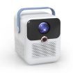 CYS2 HD Projector 1GB+8GB Amlogic T950s, UK Plug (White Blue) - 2