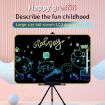 21" Rechargeable LCD Drawing Board for Kids - Pink/Green Writing - 2