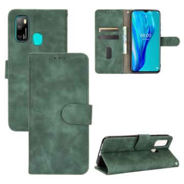 Ulefone Note 9P Calf Texture PU Leather Case with Card Slots (Green) - 1