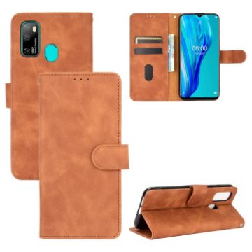 Ulefone Note 9P PU Leather Case with Holder & Wallet (Brown) - 1