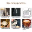 Gemilai Stainless Steel Milk Frother Coffee Machine Steam Nozzle - 5