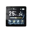 BHT-2005GA Black Smart Thermostat with 4" Screen for Water Heating - 2
