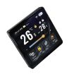 BAC-2005AL Smart Thermostat, 4" Screen, 2 Channel, Black - 1