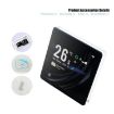 BAC-2005AL Smart Thermostat, 4" Screen, 2 Channel, Black - 5