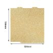 3D Printing Build Plate 184mm Gold/Double-Textured PEI for Bambu A1 Mini - 2