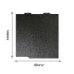 3D Printing Build Plate 184mm for Bambu Lab A1 Mini, Black PEI Style - 2
