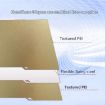 ANYCUBIC 3D Printer Spring Steel Sheet 268x256mm, Gold/PEI Coating - 4
