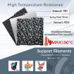 3D Printer Spring Steel Sheet for ANYCUBIC 268x256mm, PET Carbon Fiber - 6
