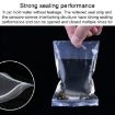 100pcs Eco-Friendly Warning Ziplock Bags, 13x19cm, 12 Wire - 6