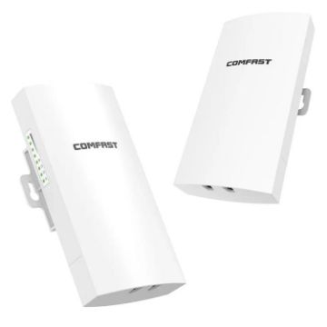 COMFAST CF-E112N V2 2.4GHz 300Mbps 9dBi Bridge US Plug Set - 1