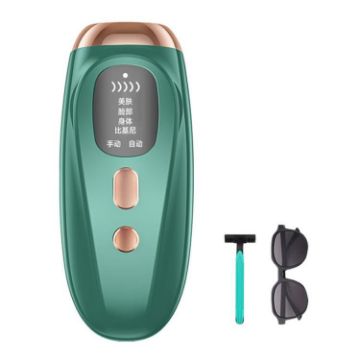 Dark Green FY-B502 IPL Laser Hair Removal Device, US Plug - 1