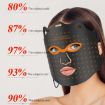 LED Colorful Photon Facial Rejuvenation Mask - EU Plug (Black) - 5
