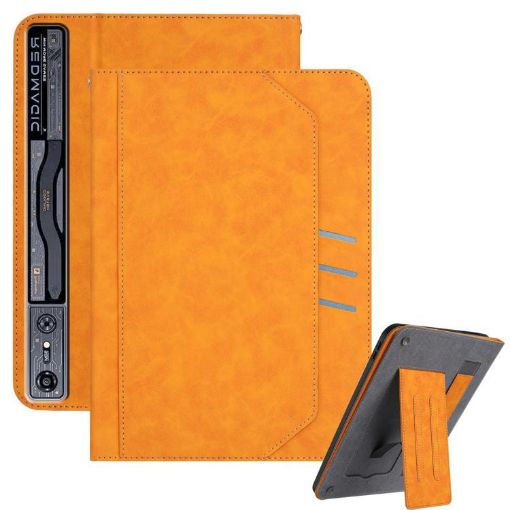 ZTE nubia RedMagic Nova Leather Wristband Tablet Case (Yellow) - 1