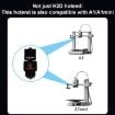 3D Printer Nozzle Hot End 0.2mm Stainless Steel for Bambu Lab H2D - 5