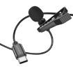 Borofone BFK11 USB-C Lavalier Microphone (Black) - 4