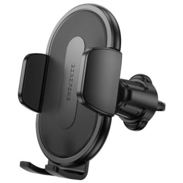 Borofone BH133 Rio Air Outlet Push-Type Car Holder Black - 1