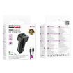 BOROFONE BZ34B Car Charger, Type-C & USB, 1m Cable, Fast PD38W, Black - 4