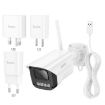 hoco D4 2MP Outdoor HD WiFi Bullet Camera IP65 (US Plug) - 6
