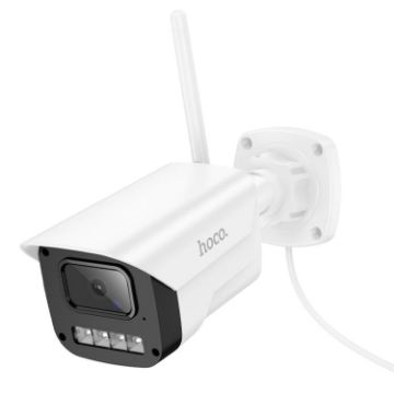 hoco D4 2MP Outdoor HD WiFi Bullet Camera with EU Plug - 1