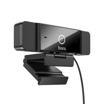 hoco D100 2MP 1080P USB Camera - Black - 1