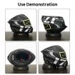 SOMAN Black Anti-slip Motorcycle Helmet Support Stand Pad - 6