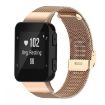 Garmin Forerunner 35/30/35j 20mm Milanese Rose Gold Watch Band - 1