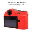 FUJIFILM X-T50 Red Glossy Soft Silicone Protective Case - 4