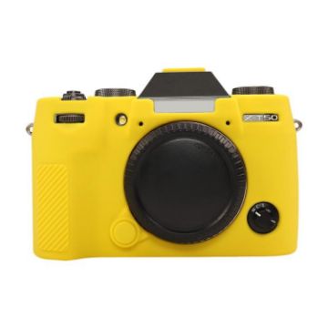 FUJIFILM X-T50 Yellow Glossy Soft Silicone Protective Case - 1